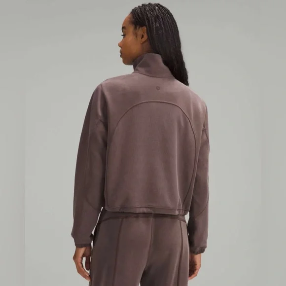 Brushed Softstreme Ribbed Half Zip. Espresso. New With Tags. RARE!!  Size 8 - Picture 2 of 10